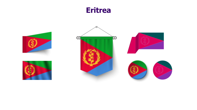 Eritrea Flag Variations