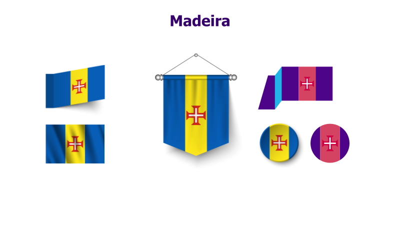 Madeira Flag Variations