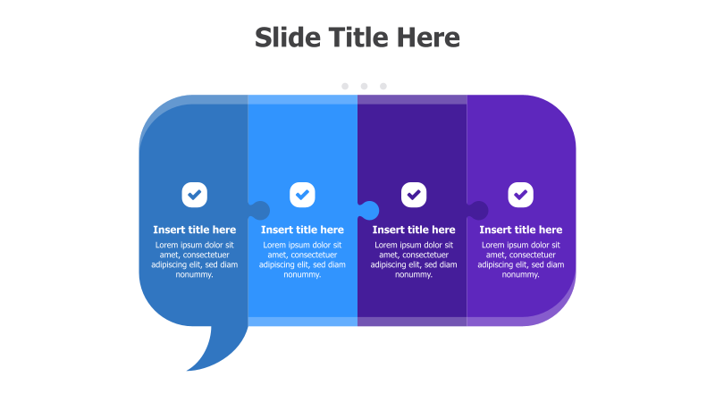 4-Step Speech Bubble Process