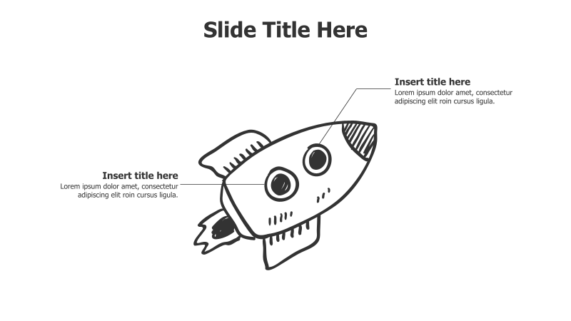 2-Window Doodle Rocket Infographic