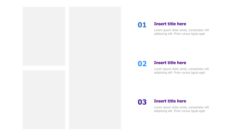 3-Point Image & Text Layout