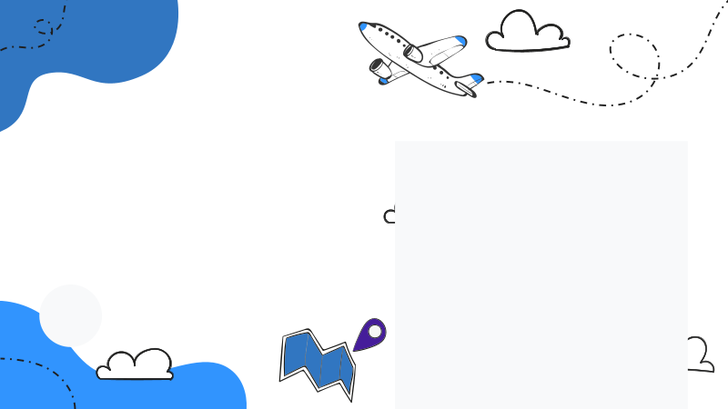 Travel Theme Blank Template