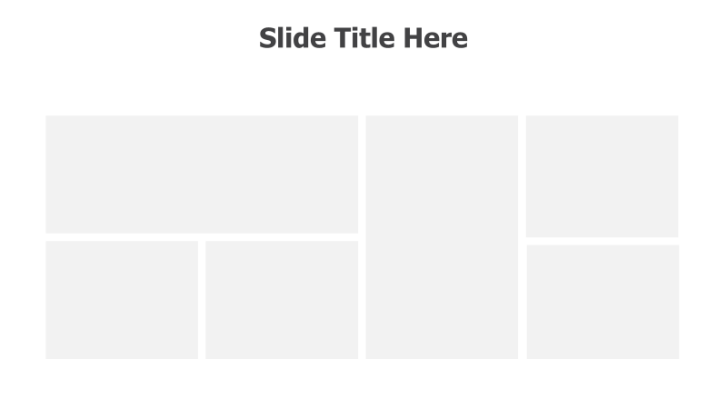 6-Image Placeholder Grid
