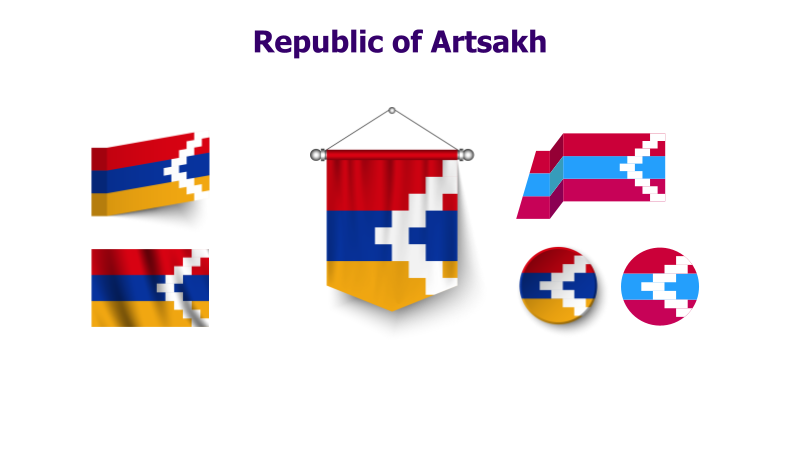 Republic of Artsakh Flags