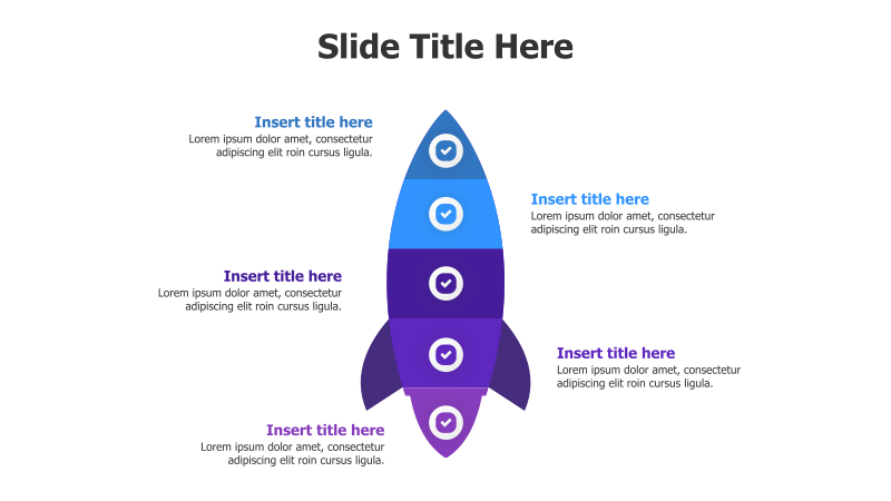 5-Point Rocket Infographic