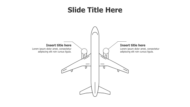 2-Point Airplane Infographic