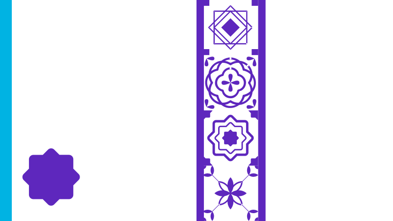 Ornamental Purple Pattern