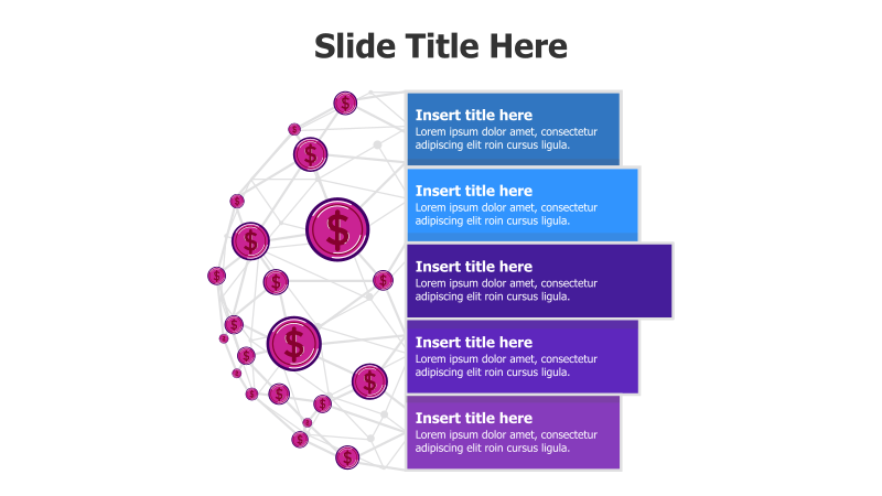 5-Level Network with Financial Growth