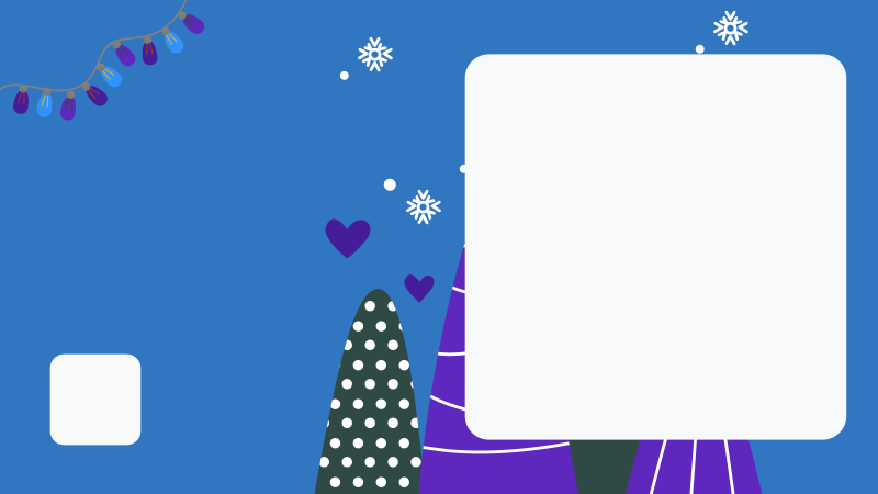 Festive Christmas Frame