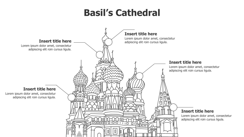4-Point St. Basil Cathedral Infographic
