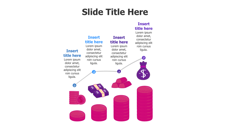 4-Point Growing Money Infographic
