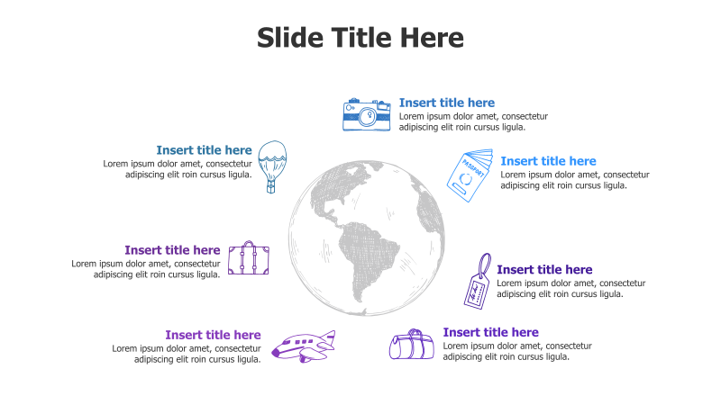 7-Point Earth Infographic with Icons