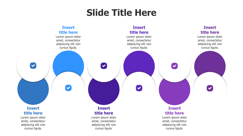 6-Point Circular Infographic