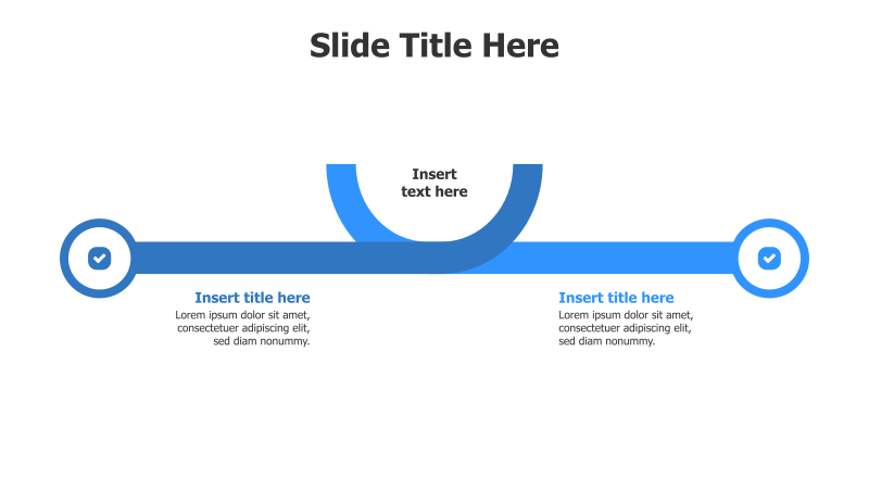 Two-Point Entangled Stripes with Checkmarks