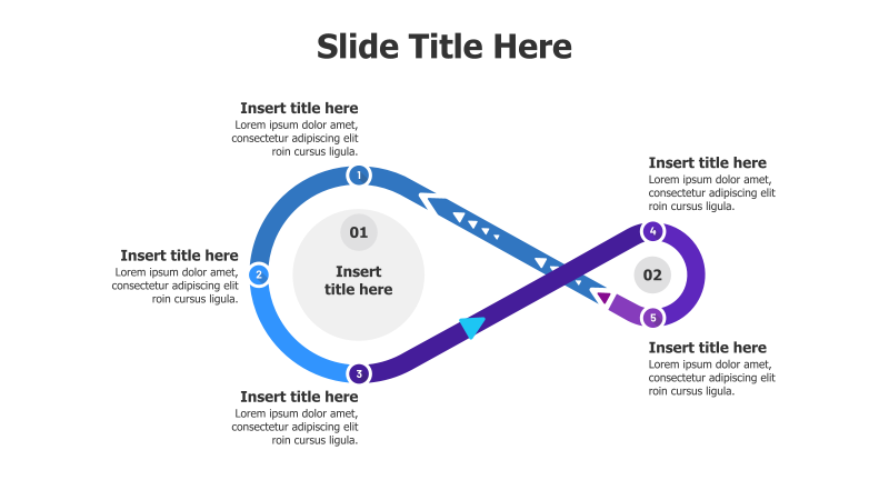 5-Point Infinity Loop Infographic