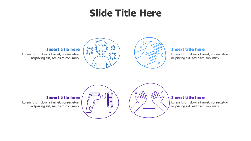 4-Step COVID-19 Prevention Infographic
