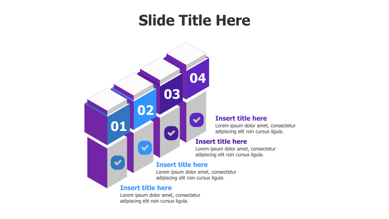 4-Step 3D Stacked Diagram