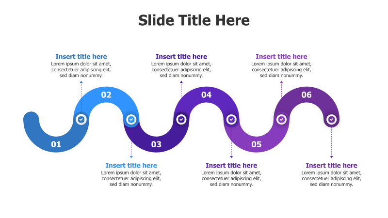 6-Step Zigzag Process Flow