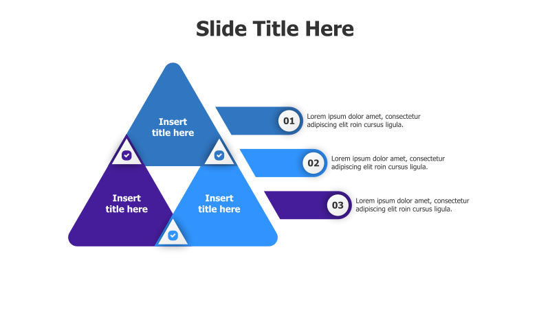 3-Point Triangle Infographic