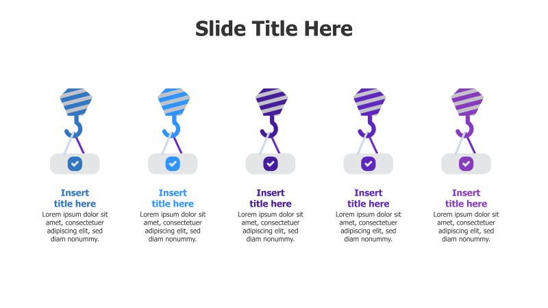 Five Crane Hooks Infographic