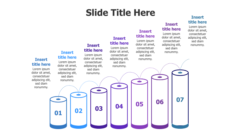 7-Step Growing Cylinder Infographic