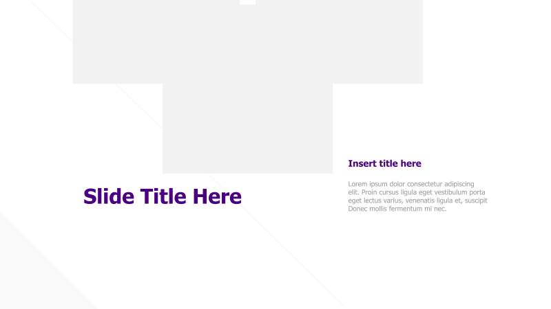 Abstract Image & Text Layout