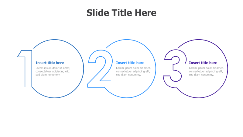 3-Step Numbered Process