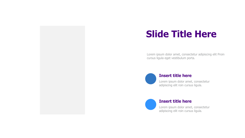 Image & Two-Point Text Layout