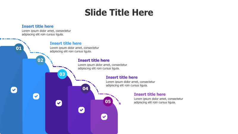 5-Step Growing Stripes Infographic