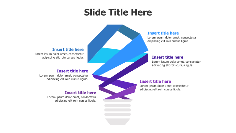 6-Point Twisted Bulb Infographic