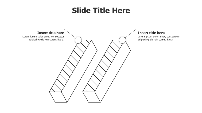 Two-Point 3D Outline Columns