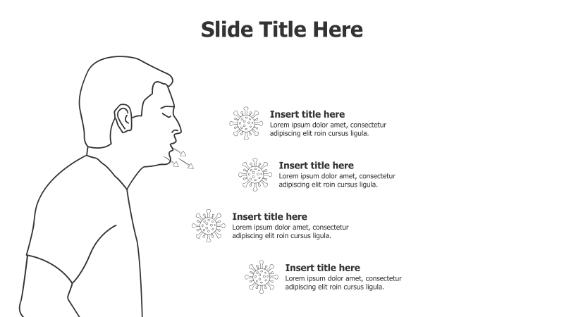 Coughing & Bacteria Infographic