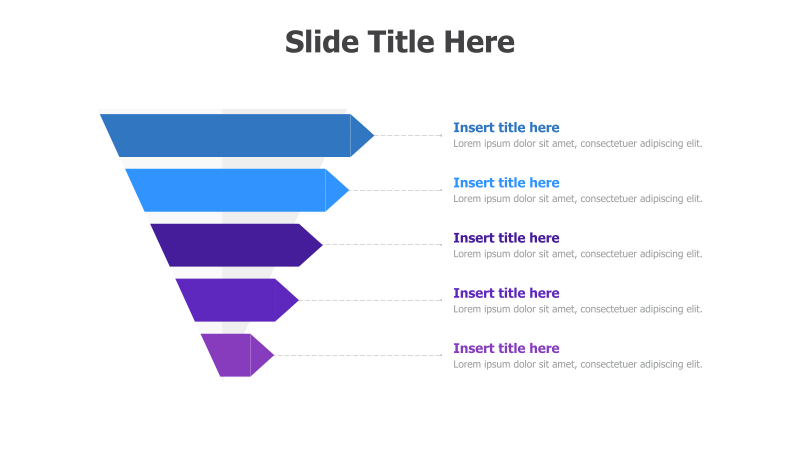 5-Level Funnel Diagram