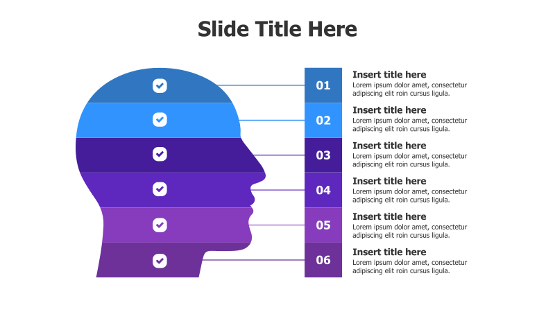 6-Level Brain Infographic
