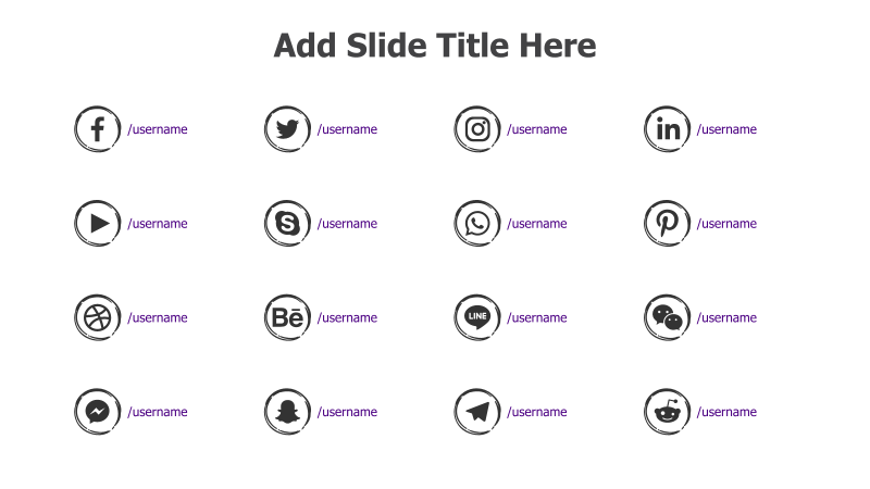 Social Media Contact Information