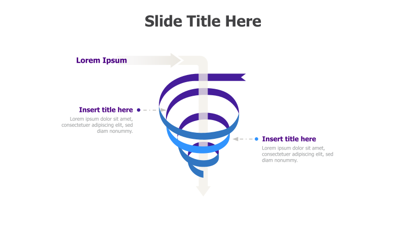 Spiral Process with Two Key Points