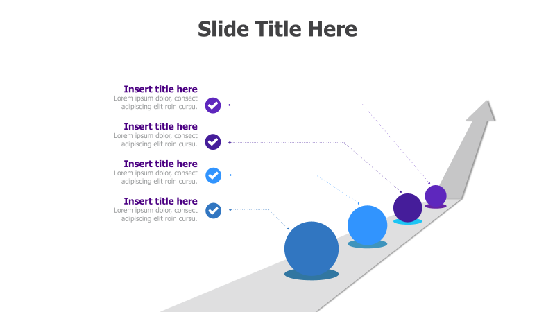 4-Step Growth Arrow