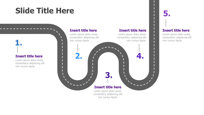 5-Step Roadmap Infographic