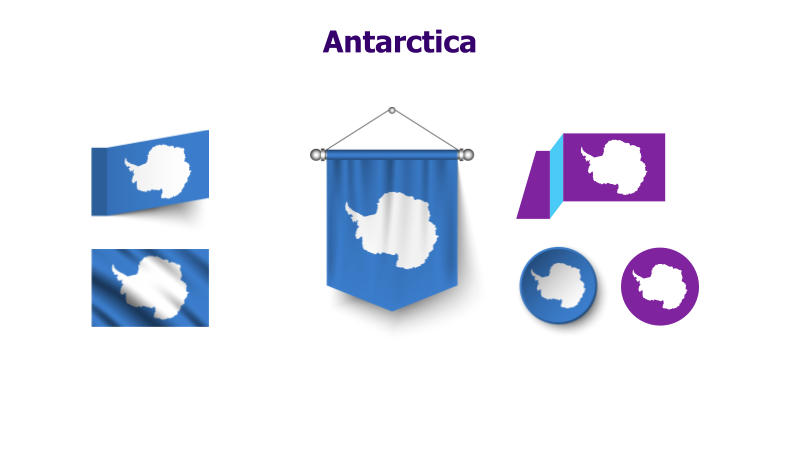 Antarctica Flag Variations