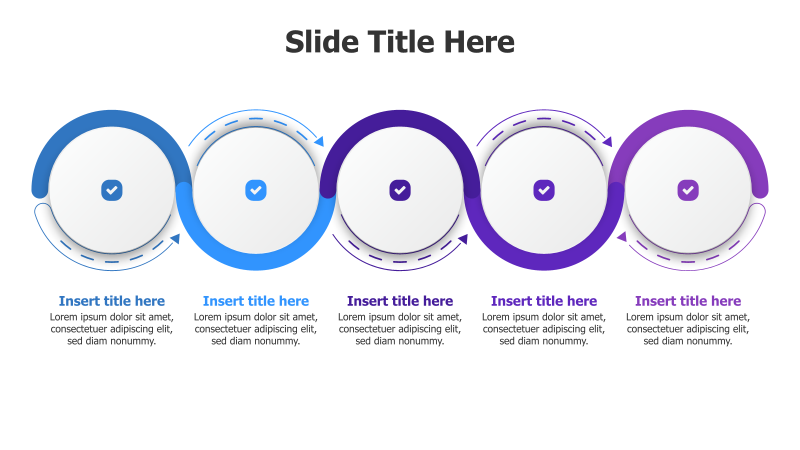 5-Step Circular Process Flow