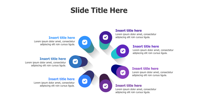 6-Level Branching Column Infographic