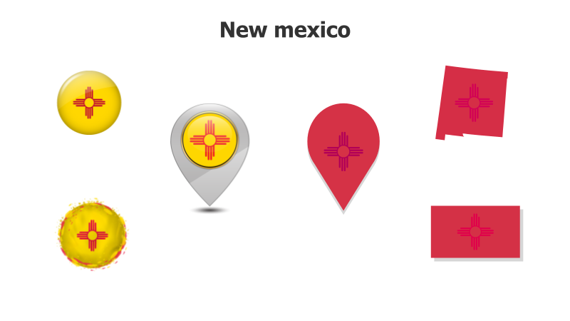 New Mexico State Flag Variations