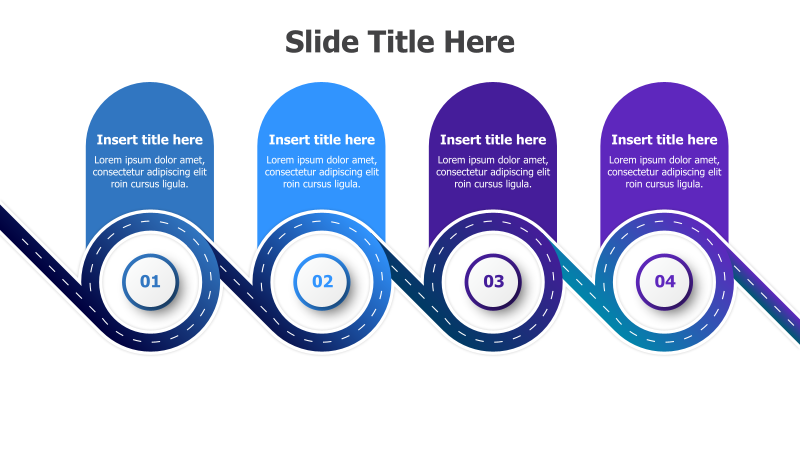 4-Step Roadmap Infographic