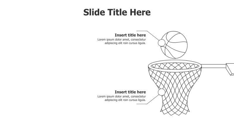 2-Point Basketball Goal Infographic