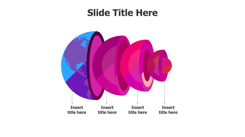 4-Layer Earth Structure Diagram