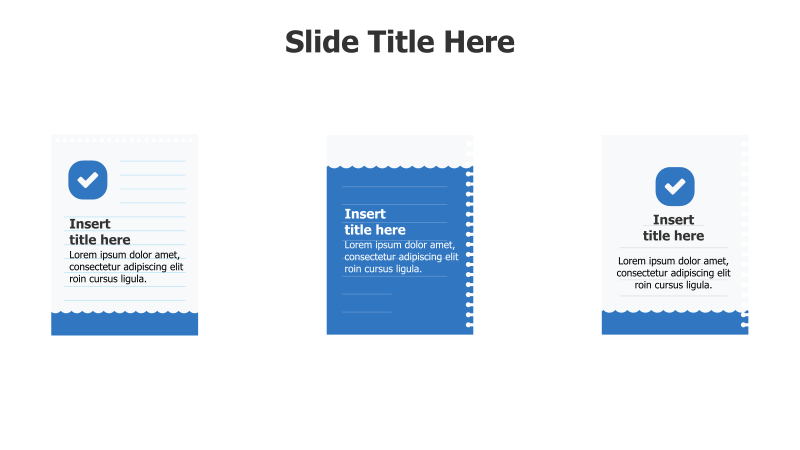 3-Part Comparison with Wave Accents