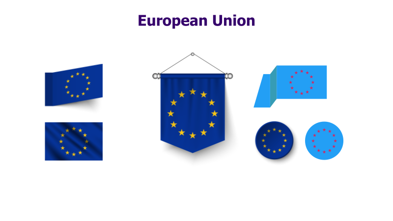 European Union Flag Variations