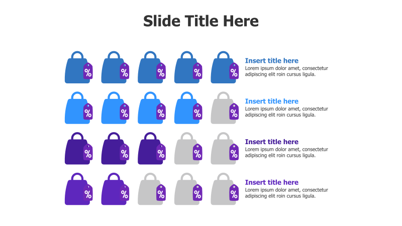 4-Point Sales Bag Infographic