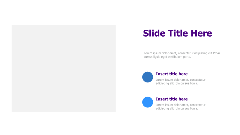 Image & Two-Point Text Layout