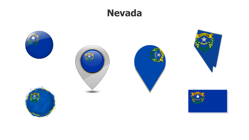 Nevada State Flag Variations